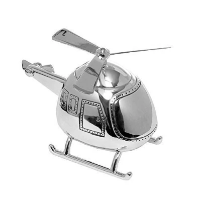 Imagen de JOE Davies Deluxe bañado en plata helicóptero Hucha