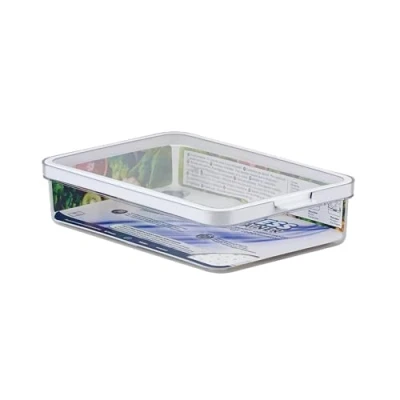 Imagen de CARE + PROTECT CFSC4027 Contenedor Inteligente, Perfectamente apilable, Organizador de frigorífico, Protege Humedad, Mantiene los Alimentos Frescos Durante más Tiempo, 2,6 l, Plastic