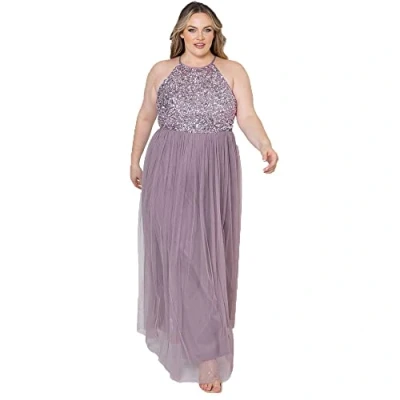 Imagen de Maya Deluxe Vestido de Novia para Mujer Dama Honor, Moody Lilac, 38