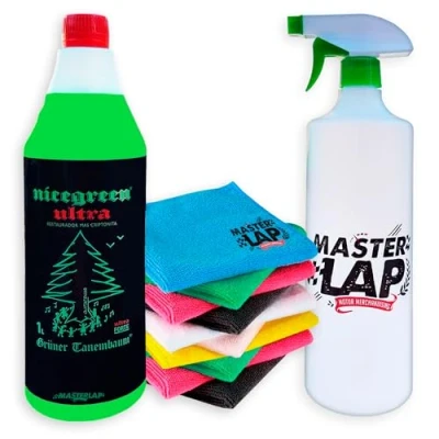 Imagen de Nicegreen Ultra. Pack Completo Multilimpiador Potente y Concentrado Limpieza Ecológica para Hogar, Oficina Coche