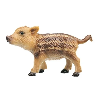 Imagen de Bullyland 64396 Figura de Juego, jabalí Frischling, Aprox. 3 cm Altura, Pintada a Mano, sin PVC, para Que los niños jueguen Forma imaginativa, Color Colorido (64396)