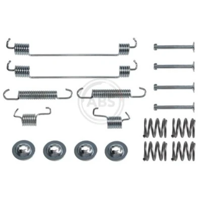 Imagen de A.B.S. 0014Q Juego de accesorios, zapatas freno FIAT: 500 C Cabrio, Hatchback, Panda II Hatchback