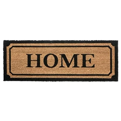 Imagen de Hanse Home Felpudo de Coco Estrecho para Interior, atrapa la Suciedad, Alfombra el hogar, Antideslizante, Pasillo, terraza, Entrada 27 x 70 cm