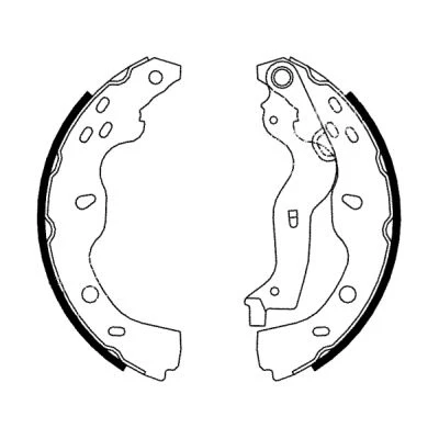 Imagen de ABE C08024ABE Zapatas de Freno Eje trasero 220 35 SUZUKI: SX4 I Hatchback