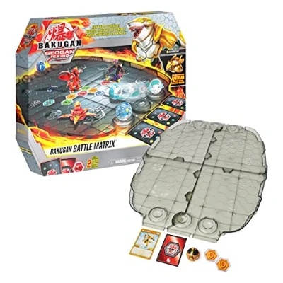 Imagen de BAKUGAN Battle Matrix, Tablero Deluxe Sharktar Dorado Exclusivo, para niños a Partir de 6 años