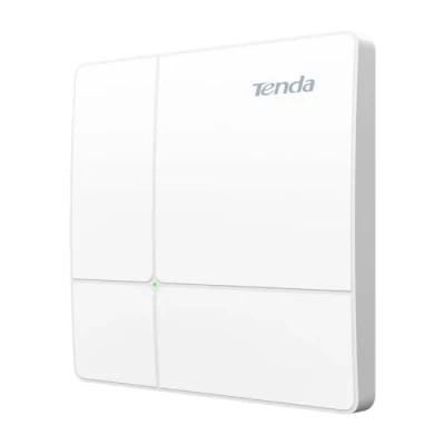 Imagen de Tenda I23 AC1200 Punto de Acceso Inalámbrico (Doble Banda, 1 Puerto Gigabit, Gestionable a través APP/Interfaz Web, MU MIMO, Alimentado mediante PoE+ 802.3at, Incluye Adaptador Corriente) Blanco