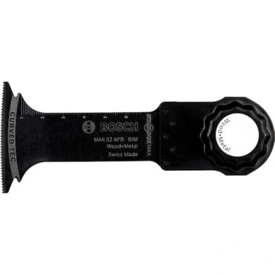 Imagen de Bosch Professional Starlock Hoja de sierra inmersión para madera y metal, BIM MAII 52 APB, x 70 mm