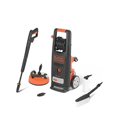 Imagen de BLACK+DECKER Hidrolimpiadora de Alta Presión BXPW2200PE con Patio Cleaner y Cepillo Fijo (2200 W, 150 Bar, 440 l/h)