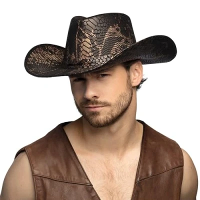 Imagen de Boland Sombrero de vaquero, tocado, accesorio para disfraces, festivales, carnavales o fiestas temáticas