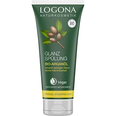 Imagen de logona Natural cosmético brillo Conditioner arganöl bio, protege sprödes, stumpfes pelo y hay seidigen brillo, valor de aceites Completo, Vegano), 200 ml