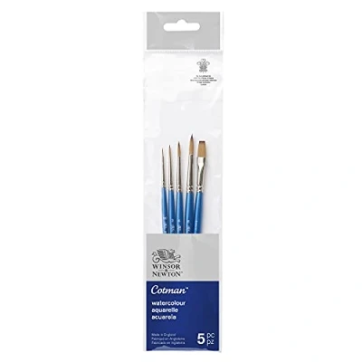 Imagen de Winsor &amp; Newton Set Pinceles Acuarela, Surtidos