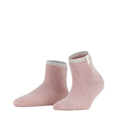 Imagen de Falke Cosy Plush W SSO Lana Alpaca Estampado 1 Par, Calcetines Mujer, Rosa (Rosewater 8666), 39 42