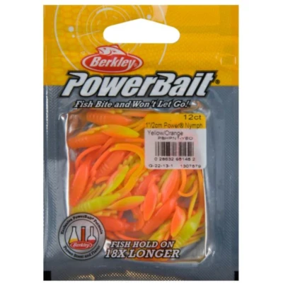 Imagen de Berkley Powerbait Power Nymph 2,5cm Yellow Orange Shads