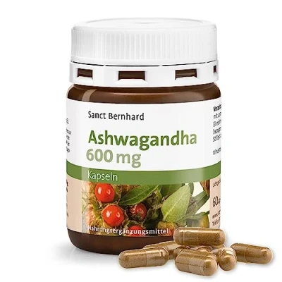Imagen de Ashwagandha (Withania somnifera) 600mg 60 Cápsulas