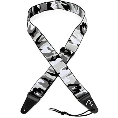 Imagen de Fender® Correa elástica para guitarra de 5 cm ancho, diseño camuflaje