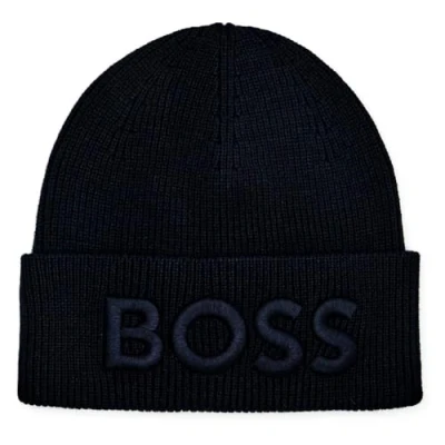 Imagen de BOSS Afox_R Gorro, Dark Blue404, Talla única para Hombre