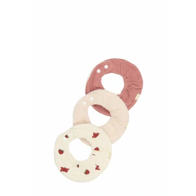 Imagen de Fabelab Ruffle 3PACK INTO THE Garden Babero para niños, Talla: One Size, Ash rose