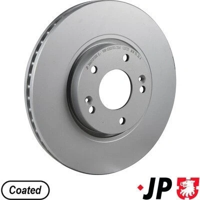 Imagen de JP GROUP 3663101000 Disco de freno Eje delantero 300 28 5 ventilado revestido KIA: Sportage III, CARENS 4, II, HYUNDAI: ix35, Tucson
