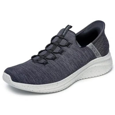 Imagen de Skechers Ultra Flex 3.0 Right Away, Zapatillas Hombre, Black Mesh Trim, 39.5 EU