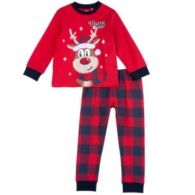 Imagen de Chicco SET Camiseta de pijama para niños, Talla: 4a, Red
