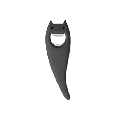 Imagen de Alessi Diabolix Abrebotellas con diseño de Demonio, Color Negro