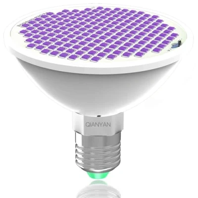 Imagen de Bombilla UVA UVC 300nm 400nm, Luz UV para Plantas de Interior, Aumentar Clorofila y Fertilidad, UVB Flores Frutas, Lámpara Germinación