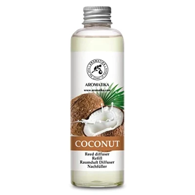 Imagen de Recambio Difusor Coco 200ml Fragancias de Duraderas Ambientador Varillas Reposicion Sin Aromático Fragancia para Hogar