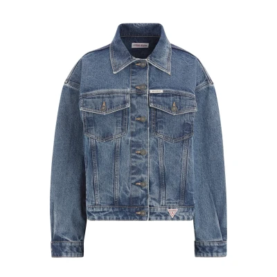 Imagen de Guess Jeans Trucker Chaqueta vaquera, Mujer, Talla: Small, Medium wash