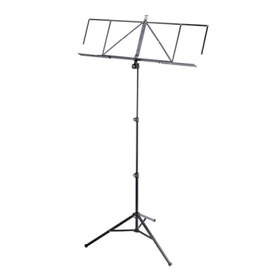 Imagen de K&amp;M 10062 Robby Plus Atril de metal XXL con soporte amplio y extensible para 4 hojas DIN A4