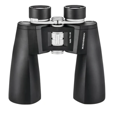 Imagen de Eschenbach Optic Prismáticos Trophy P 8x56, Porro, Caza, robustos, Especialmente Brillantes, Resistentes a la Intemperie, Color Negro