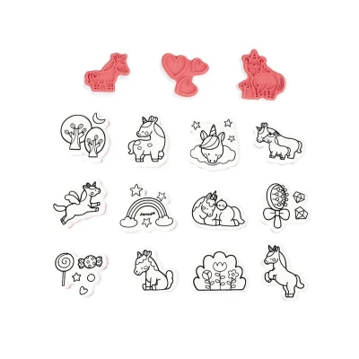 Imagen de 15 Sellos Unicornios
