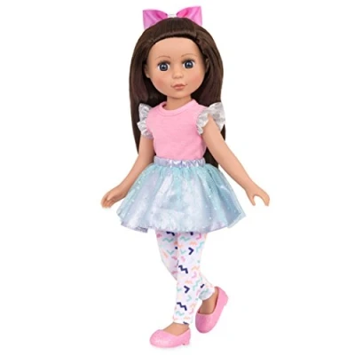 Imagen de Glitter Girls Candice Doll (BattatCo GG51008Z) Muñeca móvil de 36 cm con ropa, accesorios y pelo largo para peinar, Juguete 3 años, color/modelo surtido