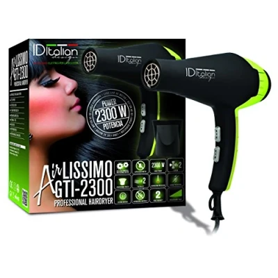 Imagen de Italian Design IDEGTI2300AIRGB Secador de pelo, color verde (8432729049657)