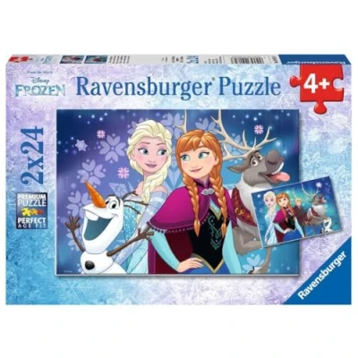Imagen de Ravensburger Rompecabezas de 2 x 24 piezas (19.1x27.6 cm)