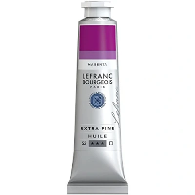 Imagen de Lefranc Bourgeois Óleo Extra Fino 40ml Tubo de pintura, Magenta