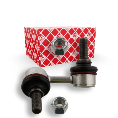 Imagen de febi BILSTEIN 24927 Bieleta de suspensión Eje delantero, izquierda 61 M12 x 1,25 Plus con tuerca autofijadora HYUNDAI: Trajet