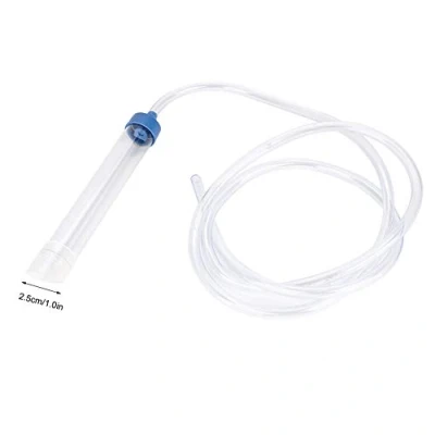 Imagen de Tnfeeon Limpiador de Grava para Tanques Peces, Juego cambiadores Agua Kit Bomba Limpieza acuarios Herramienta Cambio limpiadores Peces pequeños