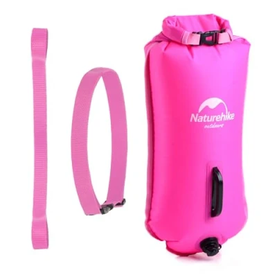 Imagen de Naturehike Boya Natación,18L Bolsas Estancas Aguas Abiertas Lnflable Flotador de Remolque para Todos los Triatletas Deportes Acuáticos y Nadadores