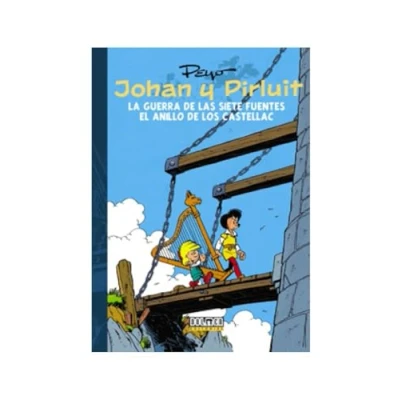 Imagen de Johan y Pirluit vol. 4: La guerra de las siete fuentes el anillo los castellac (Fuera Borda)