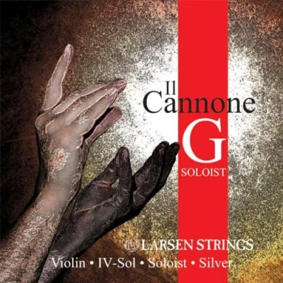 Imagen de LARSEN STRINGS Cuerdas para violín II Cannone G Silver Solista