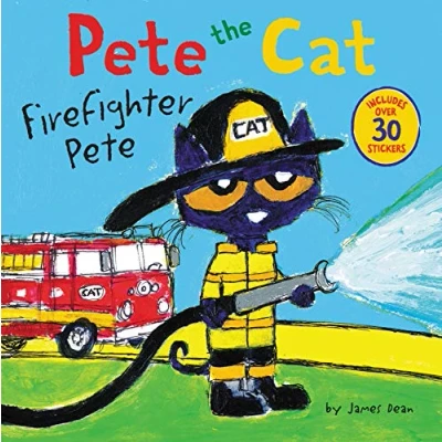 Imagen de Pete The Cat: Firefighter Pete: Includes Over 30 Stickers! (pete C