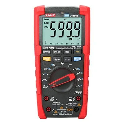 Imagen de UNI T UT195 Series UT195E/UT195M/UT195DS Handheld Industrial Digital multimeters IP65 and 2m Drop Proof