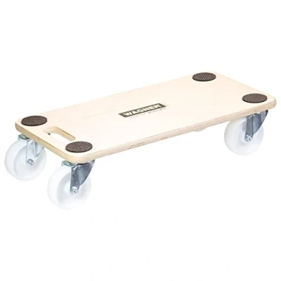 Imagen de Wagner Plataforma de Carga MM 1129 I 59 x 29 13,5 cm Capacidad 300 kg para Equipos y Muebles Asa Transporte Puntos Antideslizantes Certificado FSC® 20112901