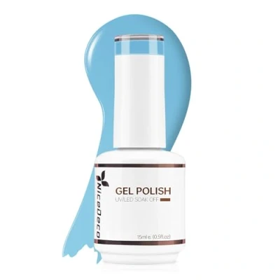 Imagen de Nicedeco Gel Esmalte de Uñas, 15ml UV/LED Soak Off Polish Nail Art Manicura Pedicura, Salón y Uso Doméstico Larga Duración Fácil Aplicar 257
