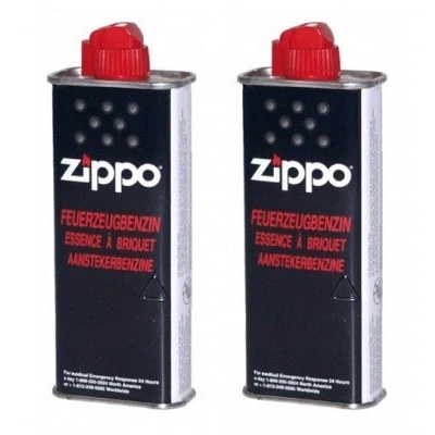 Imagen de Zippo Mechero (2 unidades, 125 ml), funciona con gasolina