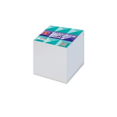 Imagen de Pigna, Cubo de notas adhesivas, KUBLOCCO BLANCO, hojas blancas, formato 9x9x9 cm., 1