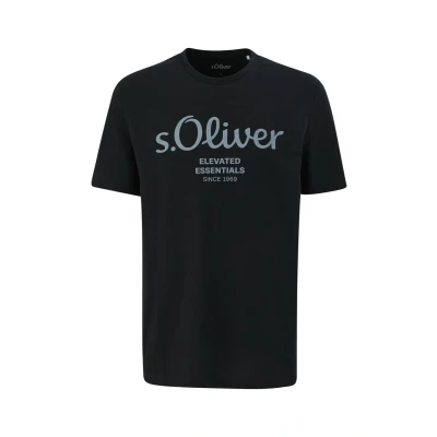 Imagen de s.Oliver Camiseta estampada, Hombre, Talla: XL, Schwarz