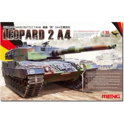 Imagen de Meng TS 016 Kit Modelo alemán Tanque de Batalla Principal Leopard 2 A4