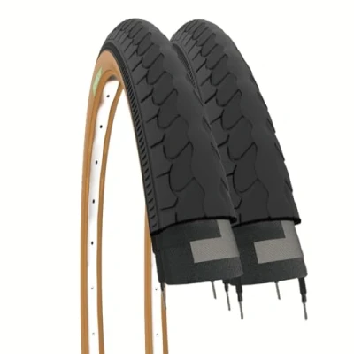 Imagen de ECOVELO 2 Pneumatici 26 Nero para neumáticos x 1 3/8 Negro para, Adultos Unisex