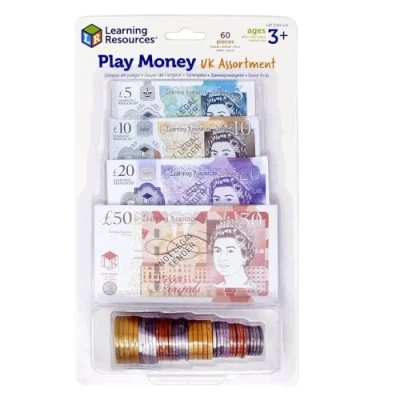 Imagen de Learning Resources Pack de Dinero del Reino Unido Pretend &amp; Play (blíster)